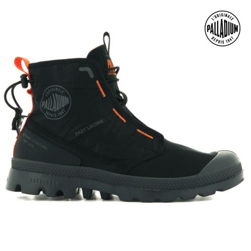 Palladium Pampa Travel Lite Laarzen Heren Zwart | NL 61RQNVL